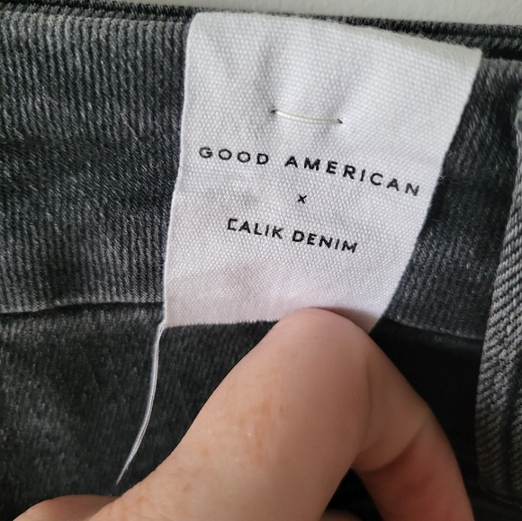 Good American Good Waist Always Fits Skinny Jeans Size 28-32 - Picture 6 of 9